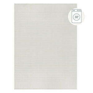 Biały dywan z szenilu odpowiedni do prania 120x160 cm Elton – Flair Rugs obraz