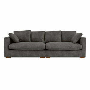 Antracytowa sofa 266 cm Comfy – Scandic obraz