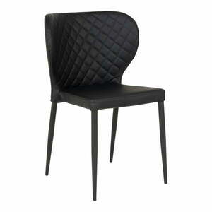 Czarne krzesła zestaw 4 szt. Pisa – House Nordic obraz