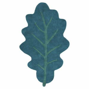 Ciemnoturkusowy dywan dziecięcy 90x150 cm Oak Leaf – Lilipinso obraz