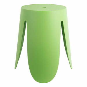 Zielony plastikowy stołek Ravish – Leitmotiv obraz