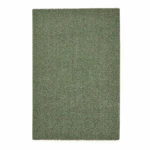 Zielony dywan z włókien z recyklingu odpowiedni do prania 160x230 cm Bali – Think Rugs obraz
