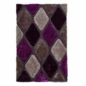 Ciemnofioletowy dywan tkany ręcznie 150x230 cm Noble House – Think Rugs obraz