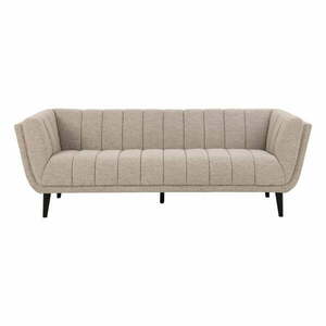 Beżowa sofa z materiału bouclé 218 cm Tampa – Actona obraz