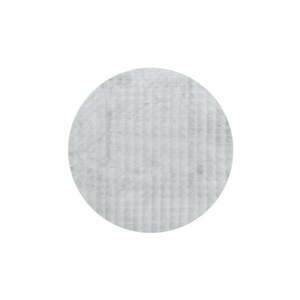 Jasnoszary okrągły dywan odpowiedni do prania ø 100 cm Bubble Grey – Mila Home obraz