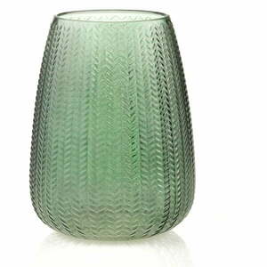 Zielony szklany wazon (wysokość 24 cm) Sevilla – AmeliaHome obraz