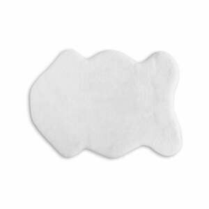 Biała syntetyczna skóra 80x150 cm Pelush White – Mila Home obraz