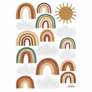 Naklejki dziecięce 30x42 cm Cute Rainbows – Lilipinso obraz
