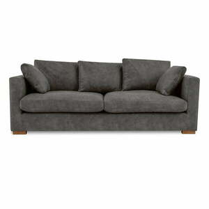 Antracytowa sofa 220 cm Comfy – Scandic obraz