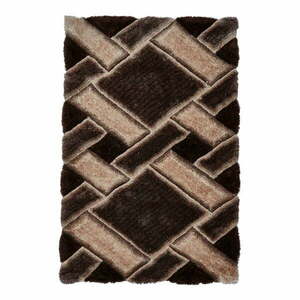Ciemnobrązowy dywan tkany ręcznie 150x230 cm Noble House – Think Rugs obraz