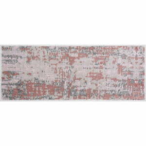 Różowo-szare bawełniane dywaniki na schody zestaw 16 szt. 25x65 cm Milano Pembe – Vitaus obraz