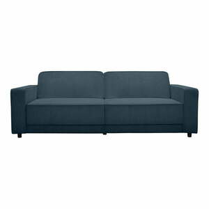 Morska sztruksowa sofa 225 cm Allie – Støraa obraz