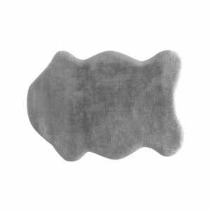 Antracytowa syntetyczna skóra 80x150 cm Pelush Anthracite – Mila Home obraz