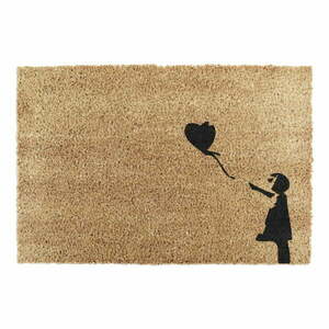 Wycieraczka z włókna kokosowego 40x60 cm Girl With a Ballon – Artsy Doormats obraz