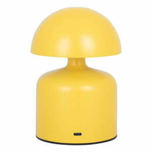Żółta lampa stołowa z metalowym kloszem (wysokość 15 cm) Impetu – Leitmotiv obraz