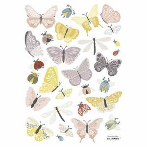 Naklejki dziecięce 30x42 cm Butterflies & Insects – Lilipinso obraz
