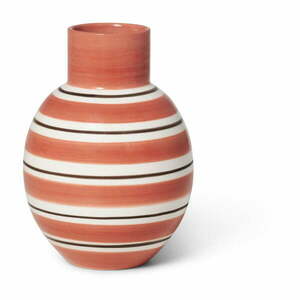 Biało-różowy ceramiczny wazon Kähler Design Nuovo, wys. 14, 5 cm obraz