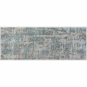 Szaro-turkusowe bawełniane dywaniki na schody zestaw 16 szt. 25x65 cm Milano Mavi – Vitaus obraz