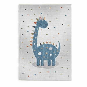 Niebiesko-jasnoszary dywan dziecięcy 80x150 cm Vida Kids Dinosaur – Think Rugs obraz