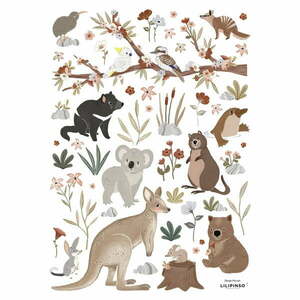Naklejki dziecięce 30x42 cm Australian Animals – Lilipinso obraz