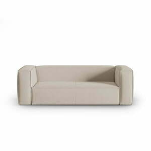 Beżowa aksamitna sofa 200 cm Mackay – Cosmopolitan Design obraz