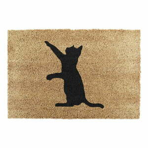 Wycieraczka z włókna kokosowego 40x60 cm Cat – Artsy Doormats obraz