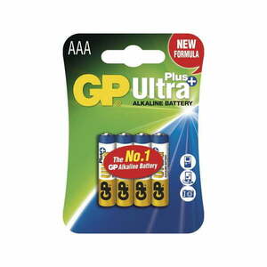 Zestaw 4 baterii alkalicznych EMOS GP Ultra Plus AAA obraz