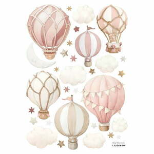 Naklejki dziecięce 30x42 cm Little Hotair Balloons – Lilipinso obraz
