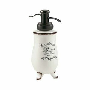 GEDY AM80 Amelie dozownik mydła stojący, 230 ml, ceramika obraz