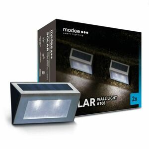 Modee solarna lampa ścienna LED ML-WS108, 2 szt. obraz
