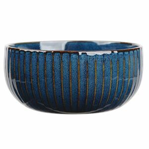 Altom Miska porcelanowa Reactive Stripes niebieski, 15 cm obraz