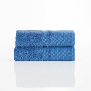 4Home Ręcznik bawełniany Deluxe niebieski, 50 x 100 cm, zestaw 2 sztuk, 50 x 100 cm obraz