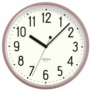 LAVVU Różowy zegar , śr. 29, 5 cm obraz