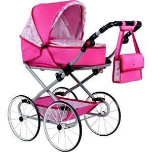New Baby Wózek dla lalek Natálka, różowy obraz