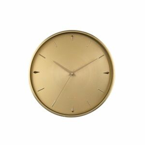 Karlsson 5896GD Designerski zegar ścienny, 30 cm obraz
