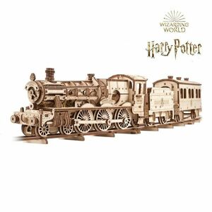 Ugears 3D Drewniane puzzle mechaniczne Harry Potter Hogwarts Express obraz