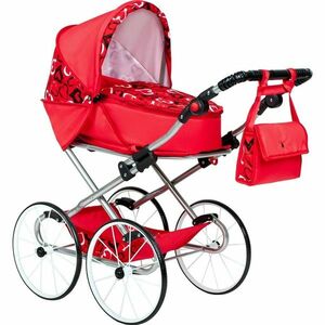 New Baby Dziecięcy wózek dla lalek Elen, czerwony obraz