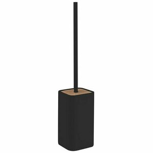 GEDY 133314 Ninfea szczotka do WC stojąca, czarny/bambus obraz