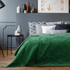 AmeliaHome Narzuta na łóżko Laila zielony, 220 x 240 cm obraz