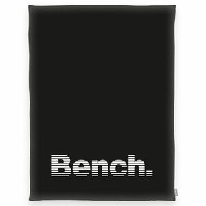 Bench Koc czarno-biały, 150 x 200 cm obraz