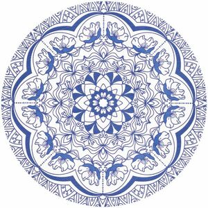 Podkładka Iva Kwiat niebieski, 38 cm obraz