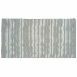 Dywanik Airi szaro-biały, 50 x 80 cm obraz