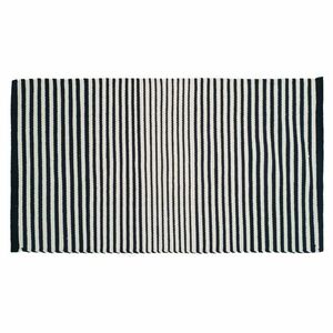Dywanik Katy czarno-biały, 50 x 80 cm obraz