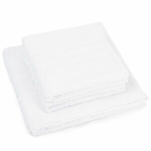 Zestaw ręczników „Classic” biały, 2 szt. 50 x 100 cm, 1 szt. 70 x 140 cm obraz