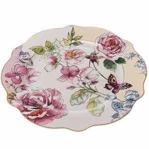Porcelanowy talerz płytki Roses, 27 cm obraz