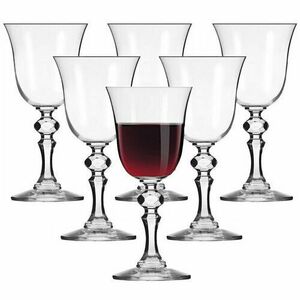 Krosno 6-częściowy zestaw kieliszków do wina czerwonego Christ, 220 ml obraz