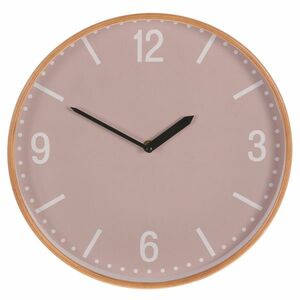 Zegar ścienny Simplex beżowy, śr. 32 cm, MDF obraz