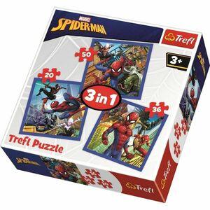 Trefl Puzzle Spiderman, 3w1 obraz