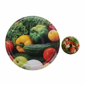 Orion 10-częściowy zestaw zakrętek gwintowanych Vegetable, 8, 5 cm obraz