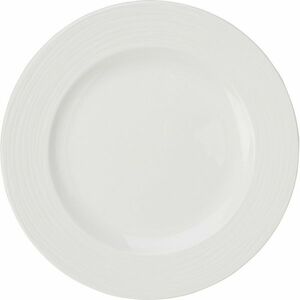 Porcelanowy talerz obiadowy White, śr. 27 cm obraz